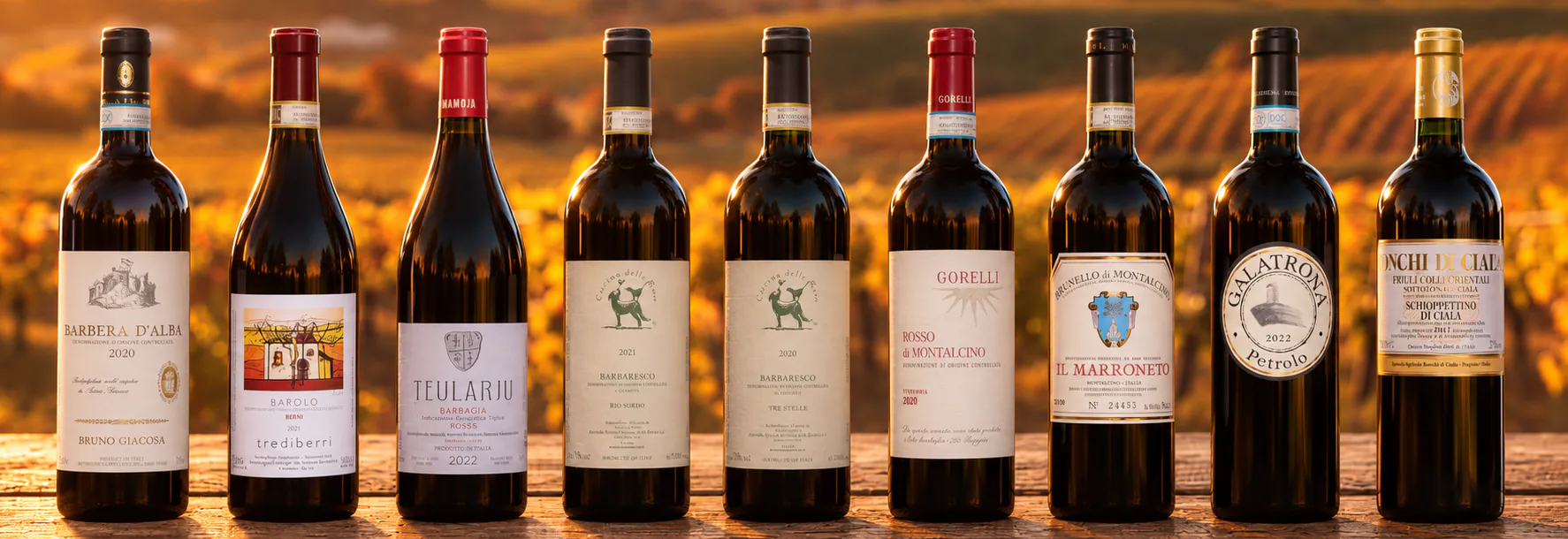 Vins italiens d'automne